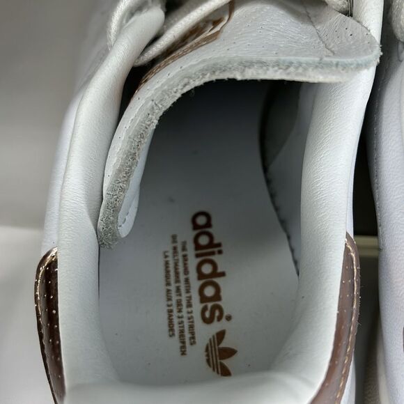 ADIDAS STAN SMITH WHT/GLD WOMENS SNEAKERS FTL-02-006 - Picture 7 of 12